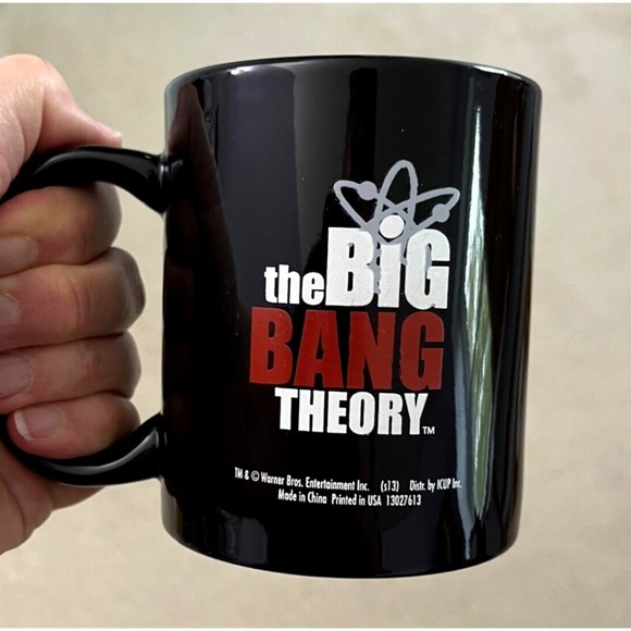 Big Bang Theory Coffee Mug Tea Cup Schrodinger Cat Double Sided Warner Brothers - Picture 6 of 9